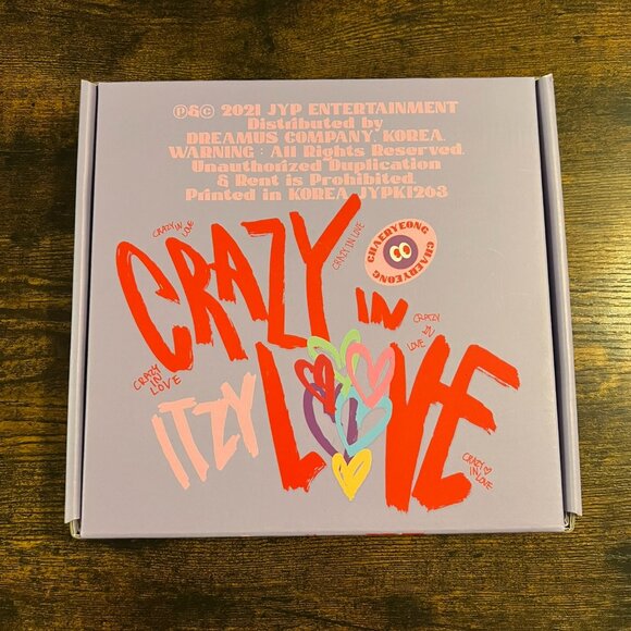 ITZY VOL. 1 - CRAZY IN LOVE - CHAERYEONG ALBUM - Picture 1 of 8